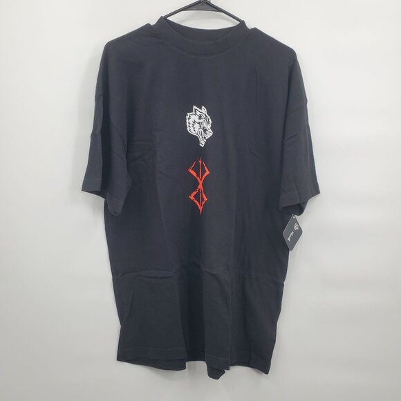 Darc Sport x Berserk Casca Oversized Premium Tee Shirt Top Men Size Small NWT - Picture 2 of 14